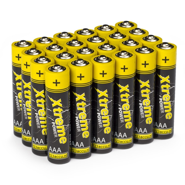 Αλκαλικές Μπαταρίες Xtreme Power AAA LR03 24-pack (123ink) 24MN2400C MN2400C ADR00009 - 1