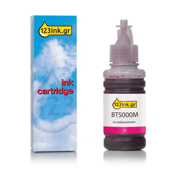 Η έκδοση 123ink αντικαθιστά το Μελάνι Brother BT5000M Magenta BT5000MC 350055 - 1