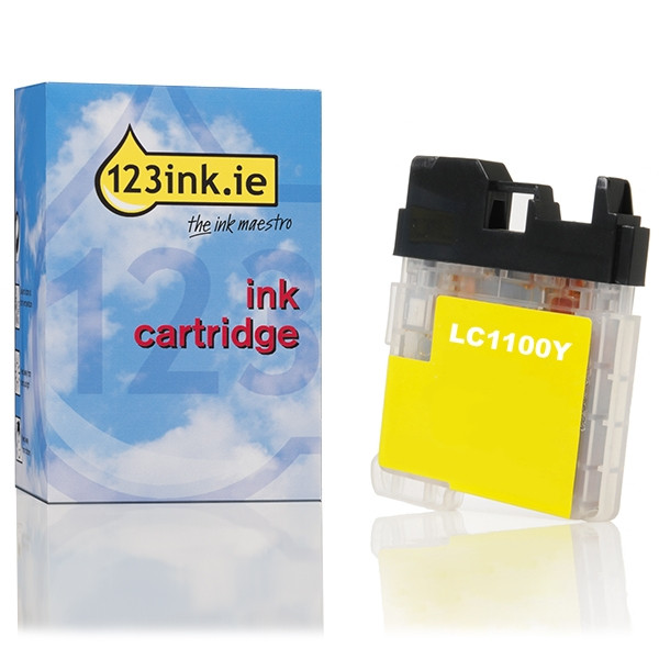 Η έκδοση 123ink αντικαθιστά το Μελάνι Brother LC-1100Y Yellow LC1100YC 028864 - 1