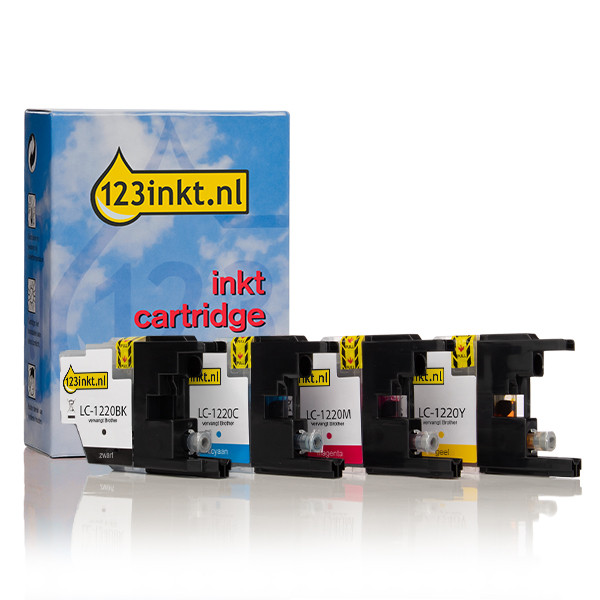 Η έκδοση 123ink αντικαθιστά το Μελάνι Brother LC-1220VALBP BK/C/M/Y 4-pack LC1220VALBPC 132126 - 1