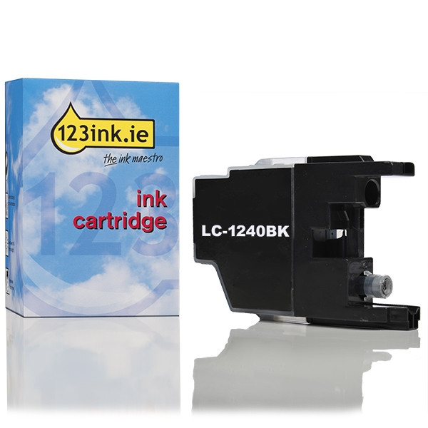 Η έκδοση 123ink αντικαθιστά το Μελάνι Brother LC-1240BK Black LC1240BKC 029041 - 1