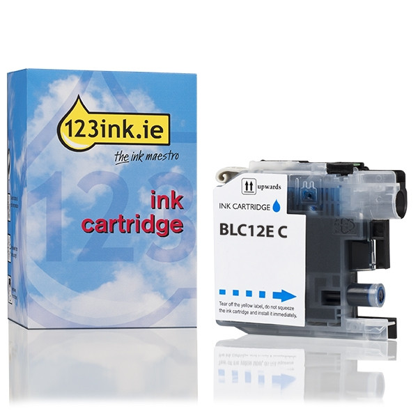 Η έκδοση 123ink αντικαθιστά το Μελάνι Brother LC-12EC Cyan LC12ECC 028937 - 1