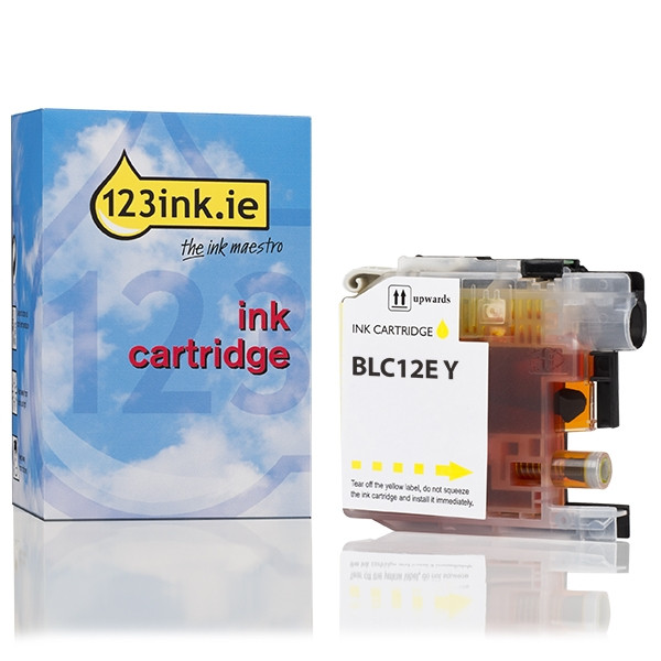 Η έκδοση 123ink αντικαθιστά το Μελάνι Brother LC-12EY Yellow LC12EYC 028941 - 1