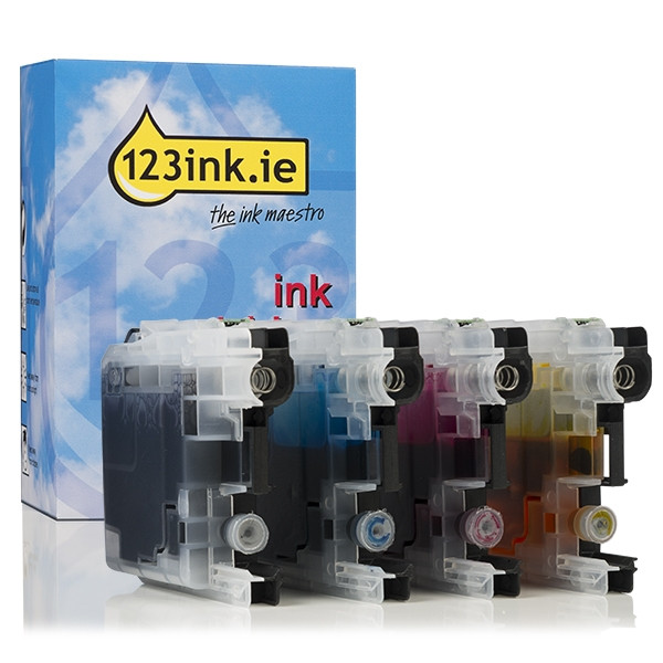 Η έκδοση 123ink αντικαθιστά το Μελάνι Brother LC-221VALBP BK/C/M/Y 4-pack LC221VALBPC 127222 - 1