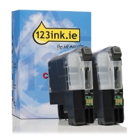 Η έκδοση 123ink αντικαθιστά το Μελάνι Brother LC-227XLBK High Capacity Black 2-pack  127230