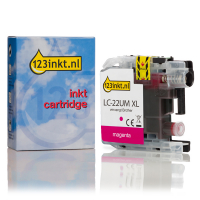 Η έκδοση 123ink αντικαθιστά το Μελάνι Brother LC-22UM XL Magenta LC-22UMC 350033