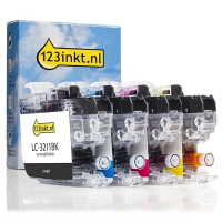 Η έκδοση 123ink αντικαθιστά το Μελάνι Brother LC-3211VAL BK/C/M/Y 4-pack LC3211VALC 127241