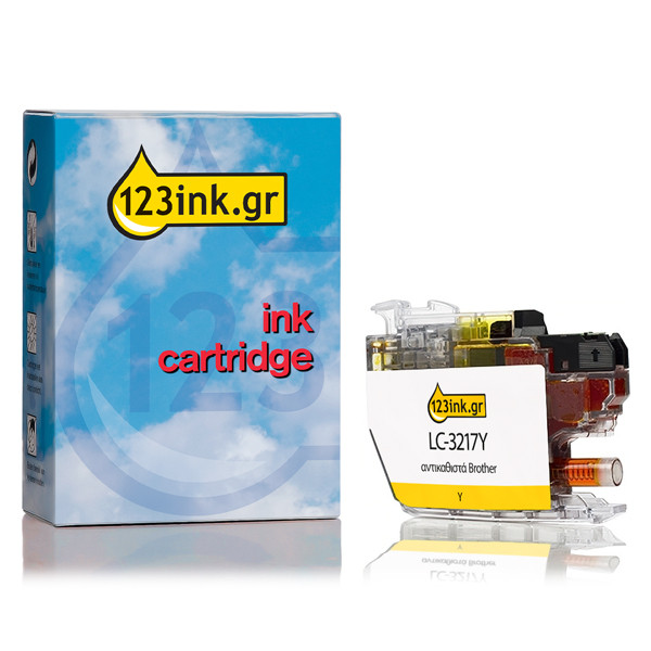 Η έκδοση 123ink αντικαθιστά το Μελάνι Brother LC-3217Y Yellow LC3217YC 028907 - 1