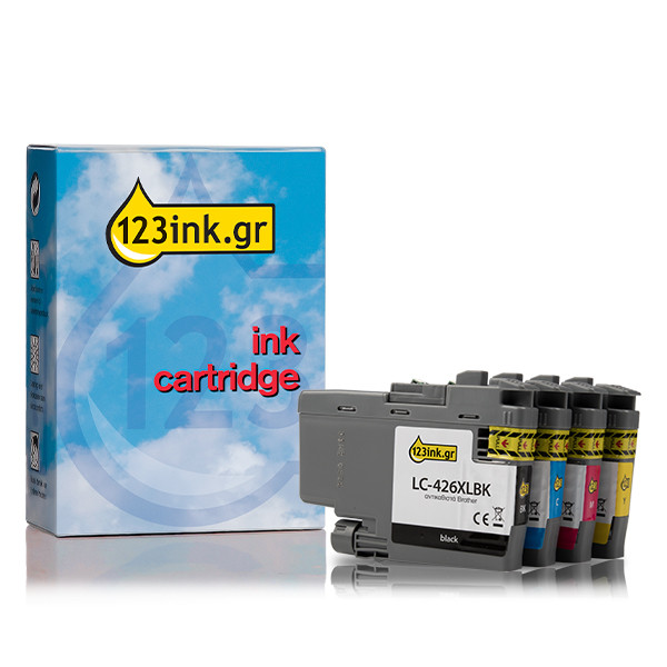 Η έκδοση 123ink αντικαθιστά το Μελάνι Brother LC-426XL BK/C/M/Y  4-pack LC-426XLVAL 127259 - 1