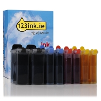 Η έκδοση 123ink αντικαθιστά το Μελάνι Brother LC-50 BK/C/M/Y  8-pack  125650