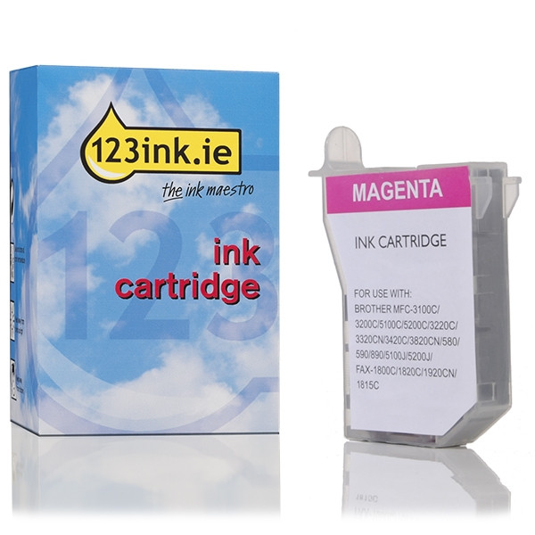 Η έκδοση 123ink αντικαθιστά το Μελάνι Brother LC-600M Magenta LC600MC 028971 - 1