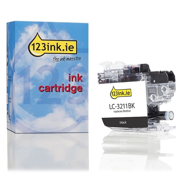 Η έκδοση 123ink αντικαθιστά το Brother LC-3211BK Black LC3211BKC 028479 - 1