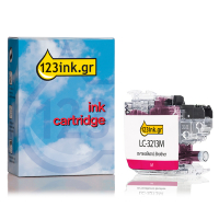 Η έκδοση 123ink αντικαθιστά το Brother LC-3213M High Capacity Magenta LC3213MC 028491