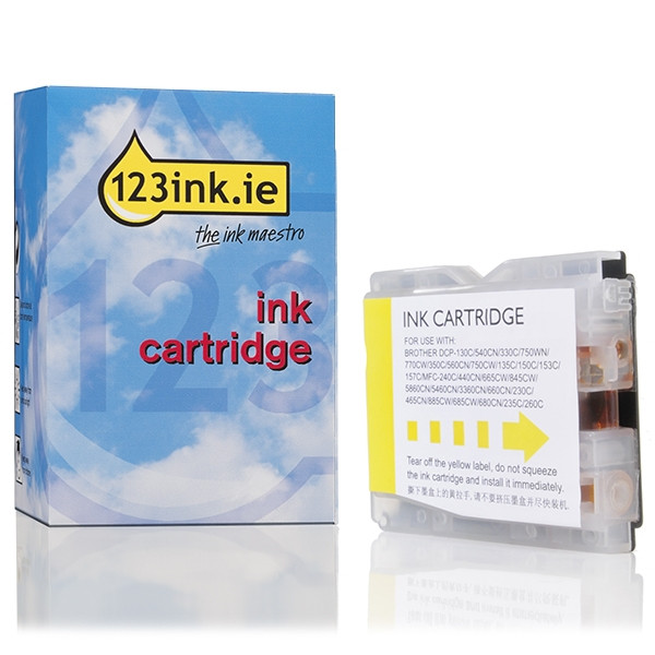 Η έκδοση 123ink αντικαθιστά το Brother LC-970Y Yellow LC970YC 028835 - 1