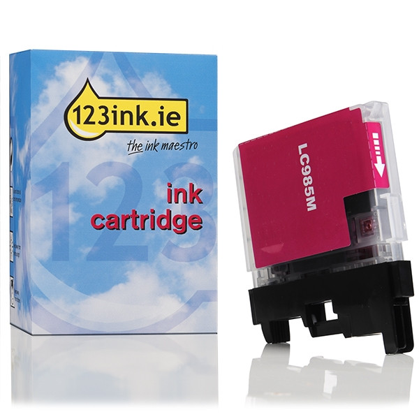 Η έκδοση 123ink αντικαθιστά το Brother LC-985M Magenta LC985MC 028333 - 1