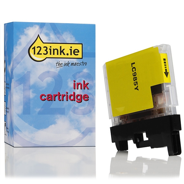 Η έκδοση 123ink αντικαθιστά το Brother LC-985Y Yellow LC985YC 028337 - 1