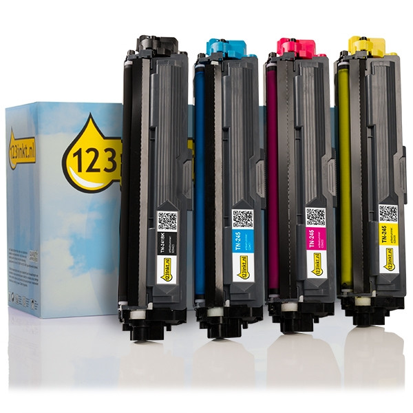 Η έκδοση 123ink αντικαθιστά το Toner Brother TN-241/TN-245 BK/C/M/Y 4-pack  130206 - 1