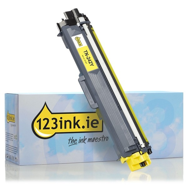 Η έκδοση 123ink αντικαθιστά το Toner Brother TN-242Y Yellow TN242YC 051067 - 1