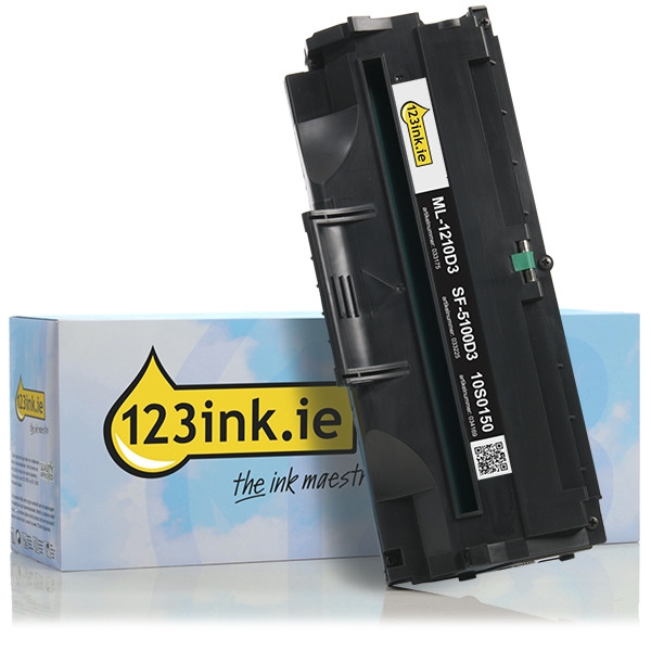 Η έκδοση 123ink αντικαθιστά τον μαύρο toner Samsung ML-1210D3 ML-1210D3/ELSC 033175 - 1