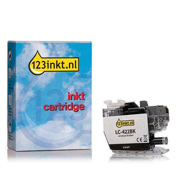 Η έκδοση 123ink αντικαθιστά το Brother LC-422BK Black LC-422BKC 051305 - 1