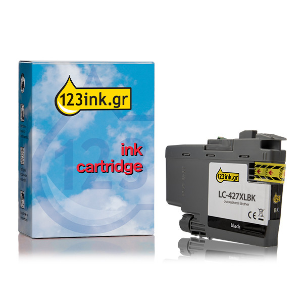 Η έκδοση 123ink αντικαθιστά το Brother LC-427XLBK High Capacity Black LC427XLBKC 051343 - 1