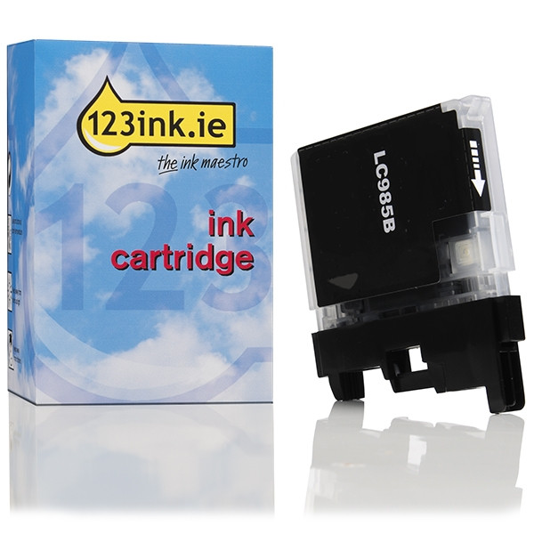 Η έκδοση 123ink αντικαθιστά το Brother LC-985BK Black LC985BKC 028325 - 1