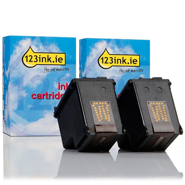 Η έκδοση 123ink αντικαθιστά το HP 336 (C9362EE) Black 2-pack  160060 - 1