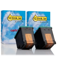 Η έκδοση 123ink αντικαθιστά το HP 344 (C9505E/EE) High Capacity Colour 2-pack  160052