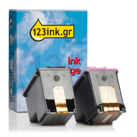 Η έκδοση 123ink αντικαθιστά το HP 62XL Black & Colour 2-pack  160137