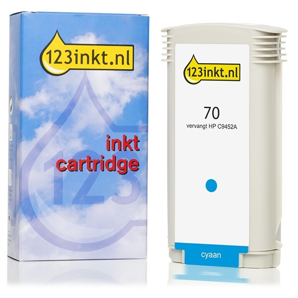 Η έκδοση 123ink αντικαθιστά το HP 70 (C9452A) Cyan C9452AC 030821 - 1