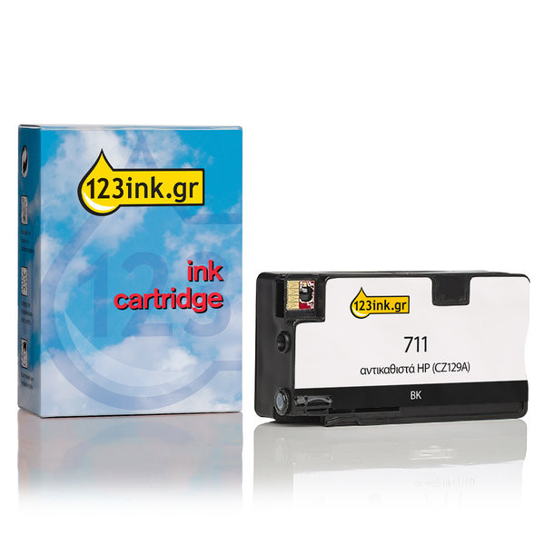 Η έκδοση 123ink αντικαθιστά το HP 711 (CZ129A) Black CZ129AC 044195 - 1