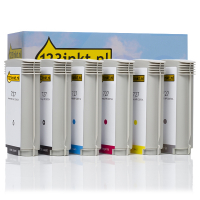 Η έκδοση 123ink αντικαθιστά το HP 727 2x BK + C/Y/M/G High Capacity 6-pack  160188