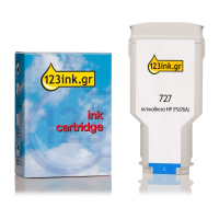 Η έκδοση 123ink αντικαθιστά το HP 727 (F9J76A) Extra High Capacity Cyan F9J76AC 044509