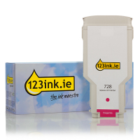 Η έκδοση 123ink αντικαθιστά το HP 728 (F9K16A) Extra High Capacity Magenta F9K16AC 044501