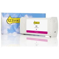 Η έκδοση 123ink αντικαθιστά το HP 83 (C4942A) Μagenta UV C4942AC 031581