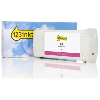 Η έκδοση 123ink αντικαθιστά το HP 83 (C4945A) Light Magenta UV C4945AC 031611