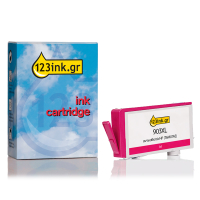 Η έκδοση 123ink αντικαθιστά το HP 903XL (T6M07AE) High Capacity Magenta T6M07AEC 044593