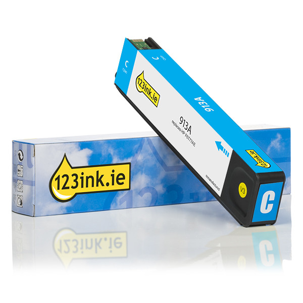 Η έκδοση 123ink αντικαθιστά το HP 913A (F6T77AE) Cyan F6T77AEC 054909 - 1