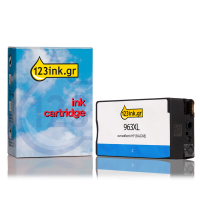 Η έκδοση 123ink αντικαθιστά το  HP 963XL (3JA27AE) High Capacity Cyan 3JA27AEC 055385