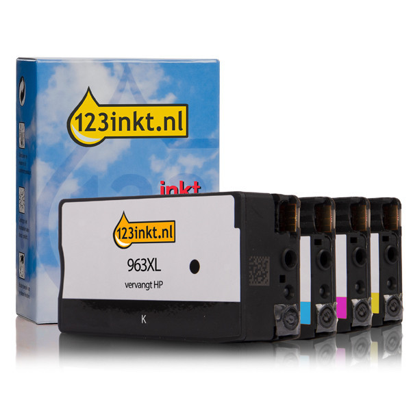 Η έκδοση 123ink αντικαθιστά το  HP 963XL Black/Cyan/Magenta/Yellow 4-pack  160202 - 1