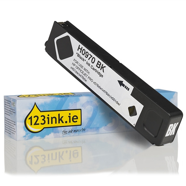 Η έκδοση 123ink αντικαθιστά το HP 970 (CN621AE) Black CN621AEC 044225 - 1