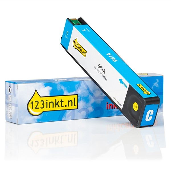 Η έκδοση 123ink αντικαθιστά το HP 981A (J3M68A) Cyan J3M68AC 044561 - 1