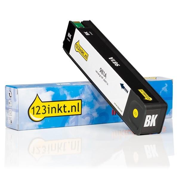 Η έκδοση 123ink αντικαθιστά το HP 981A (J3M71A) Black J3M71AC 044555 - 1