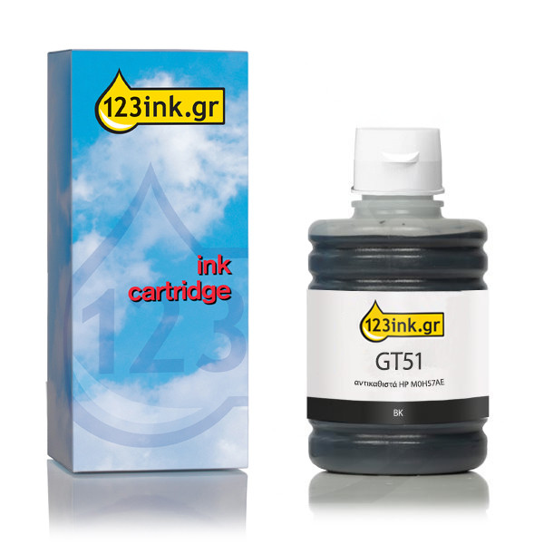 Η έκδοση 123ink αντικαθιστά το HP GT51 (M0H57AE) Black M0H57AEC 030689 - 1