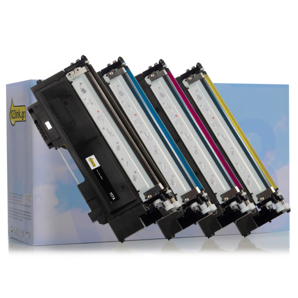 Η έκδοση 123ink αντικαθιστά το Toner HP 117A BK/C/M/Y 4-pack  130558 - 1