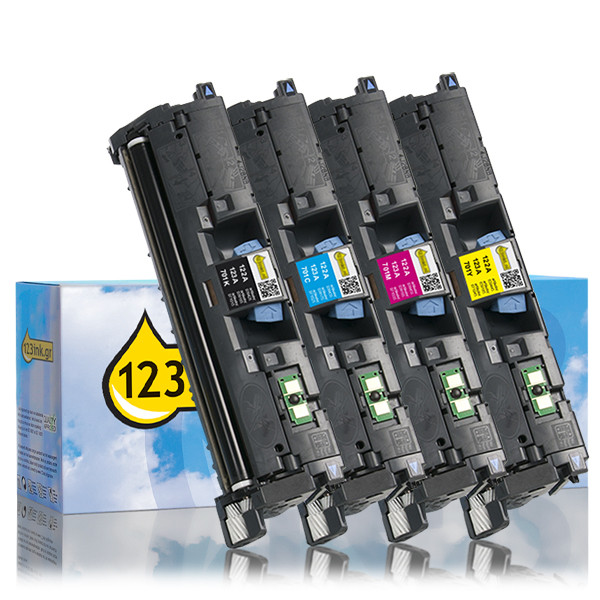 Η έκδοση 123ink αντικαθιστά το Toner HP 122A/123A Q3960A/71A/72A/73A 4-pack  133003 - 1