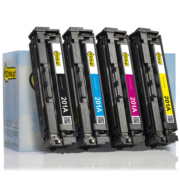 Η έκδοση 123ink αντικαθιστά το Toner HP 201A BK/C/M/Y 4-pack  130011 - 1