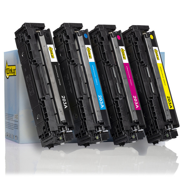 Η έκδοση 123ink αντικαθιστά το Toner HP 203A BK/C/M/Y 4-pack  130550 - 1