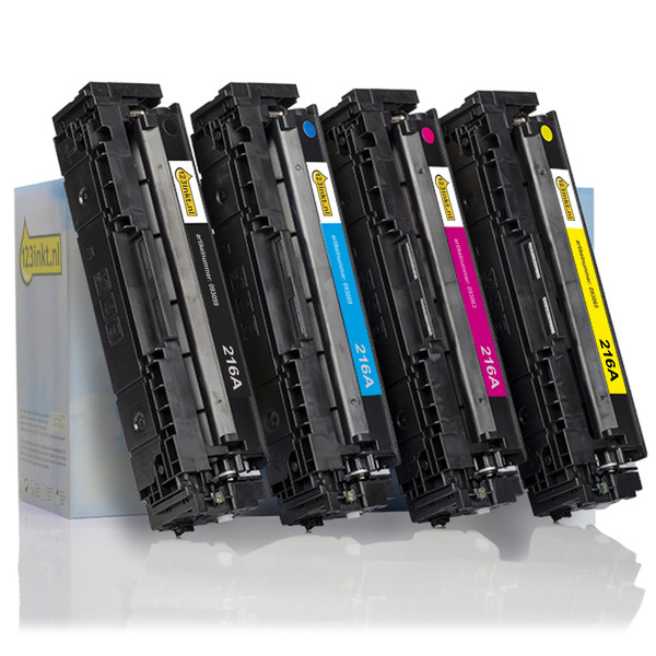 Η έκδοση 123ink αντικαθιστά το Toner HP 216A BK/C/M/Y 4-pack  093700 - 1