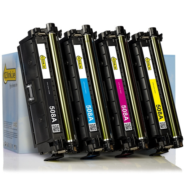 Η έκδοση 123ink αντικαθιστά το Toner HP 508A BK/C/M/Y 4-pack  130049 - 1